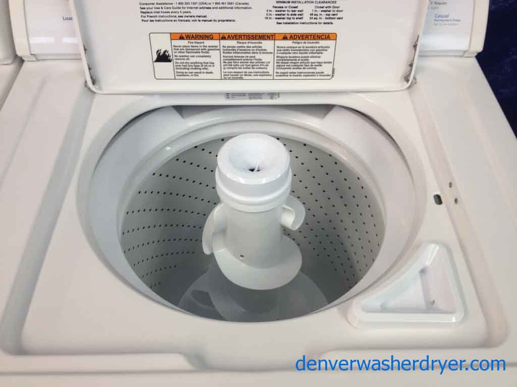 Whirlpool Ultimate Care II Washer/Dryer (gold dryer)