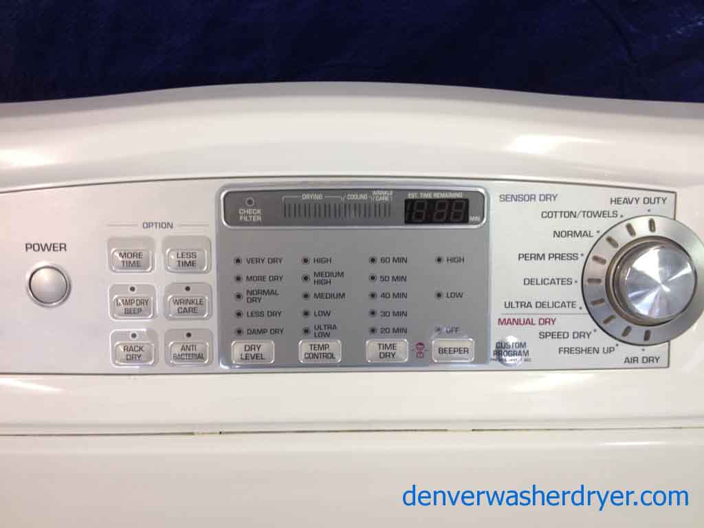 LG Tromm Dryer, super nice!