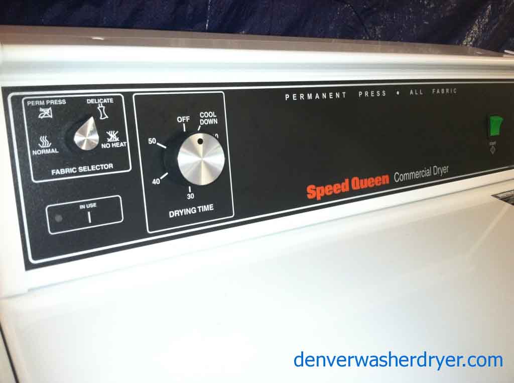 Speed Queen Washer/Dryer Set, Super Nice, Stainless
