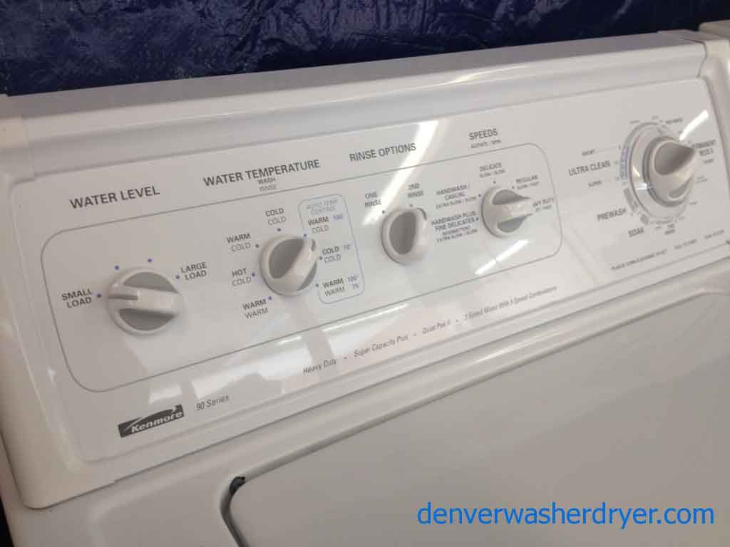 Kenmore 90 Series Washer/Dryer