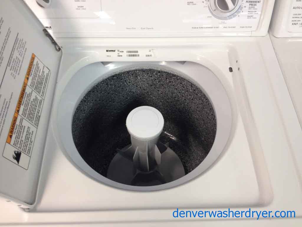 Kenmore Washer/Dryer Set, simple, solid, matching