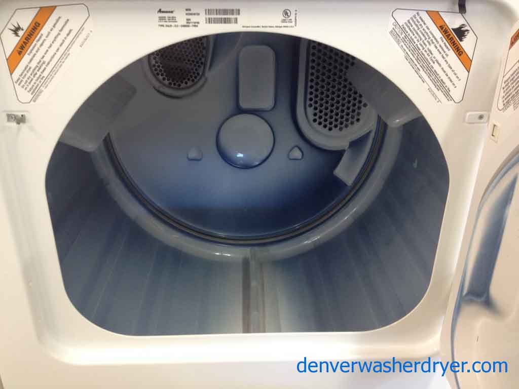 Whirlpool Washer/Amana Dryer Set, sharp looking, great working!