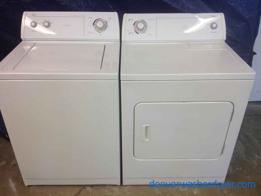 Whirlpool Washer/Dryer, Commercial Quality