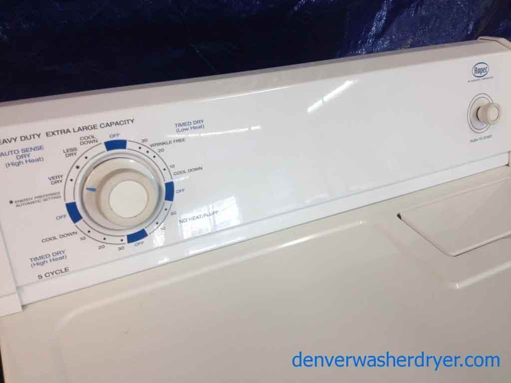 Roper Washer Dryer, great condition, super capacity