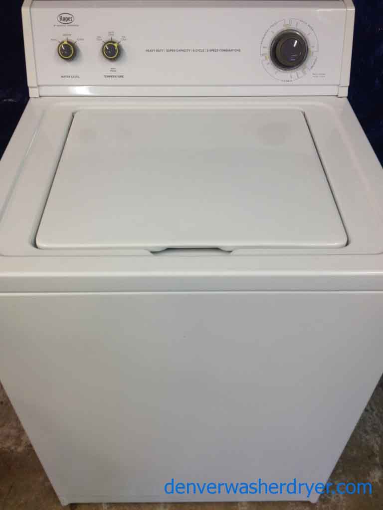 Roper Washer, 3 speed motor, super capacity