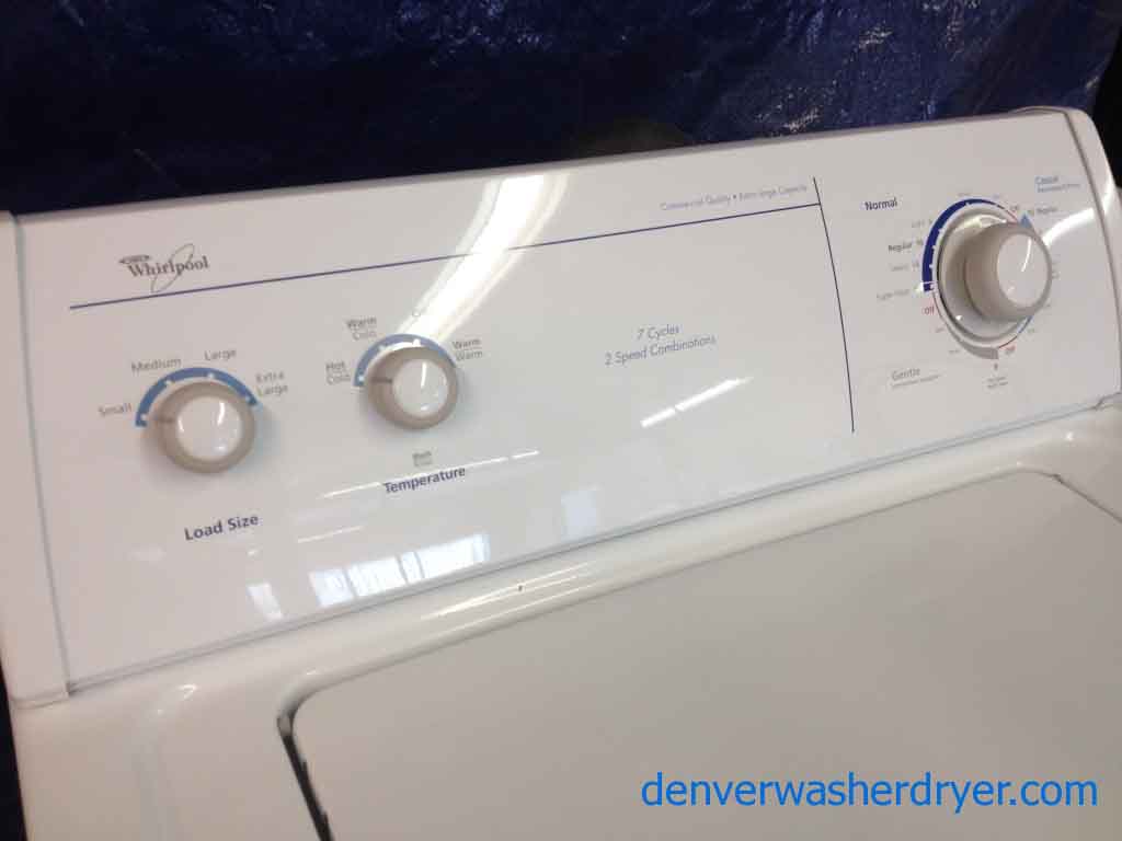 Whirlpool Washer, Extra Large Capacity