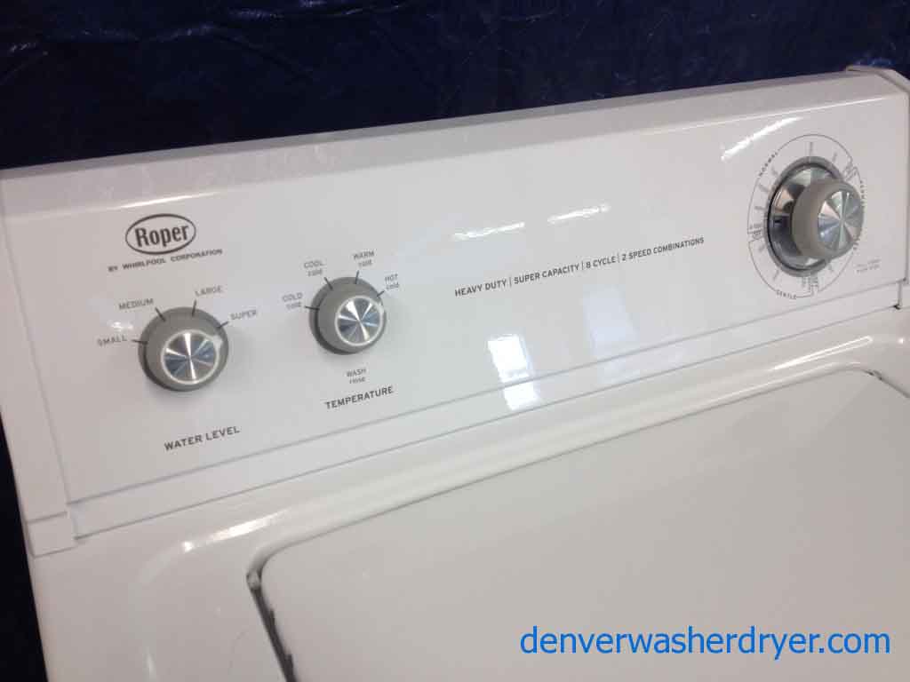 Roper Washer, by Whirlpool, Super Capacity