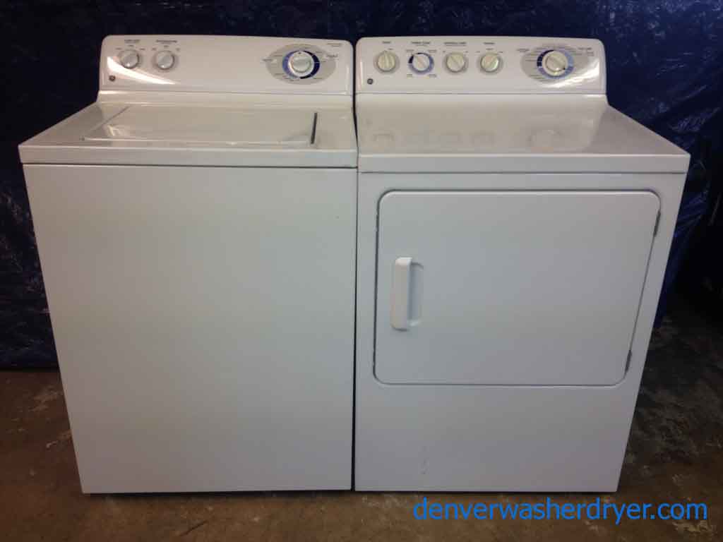 Newer GE Washer/Dryer, Matching Set
