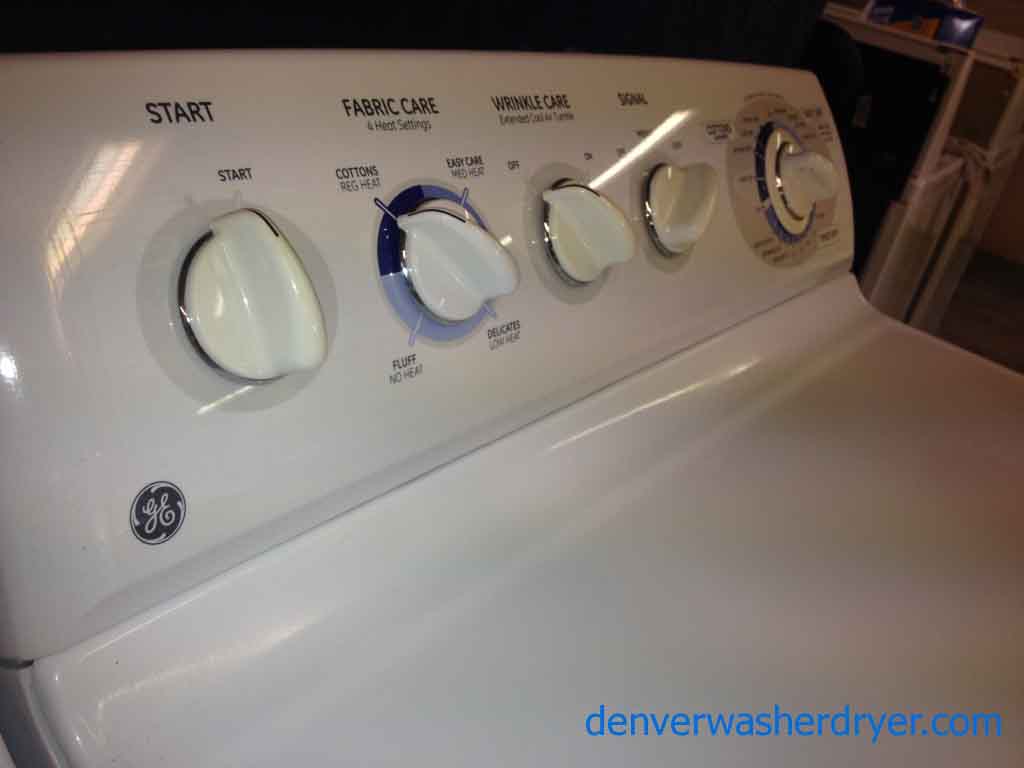 Newer GE Washer/Dryer, Matching Set
