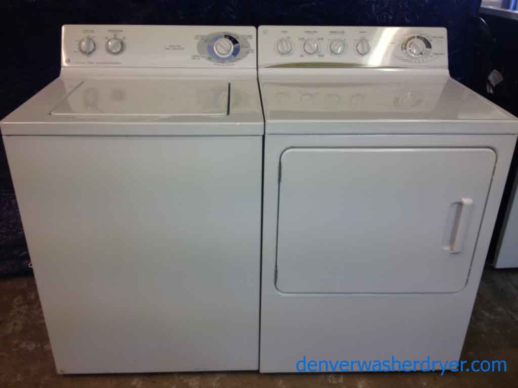 Wonderful GE Washer/Dryer, Super Capacity!