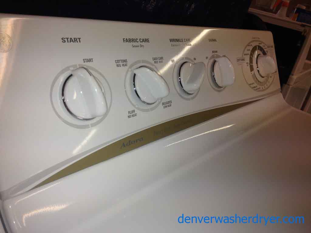 Wonderful GE Washer/Dryer, Super Capacity!