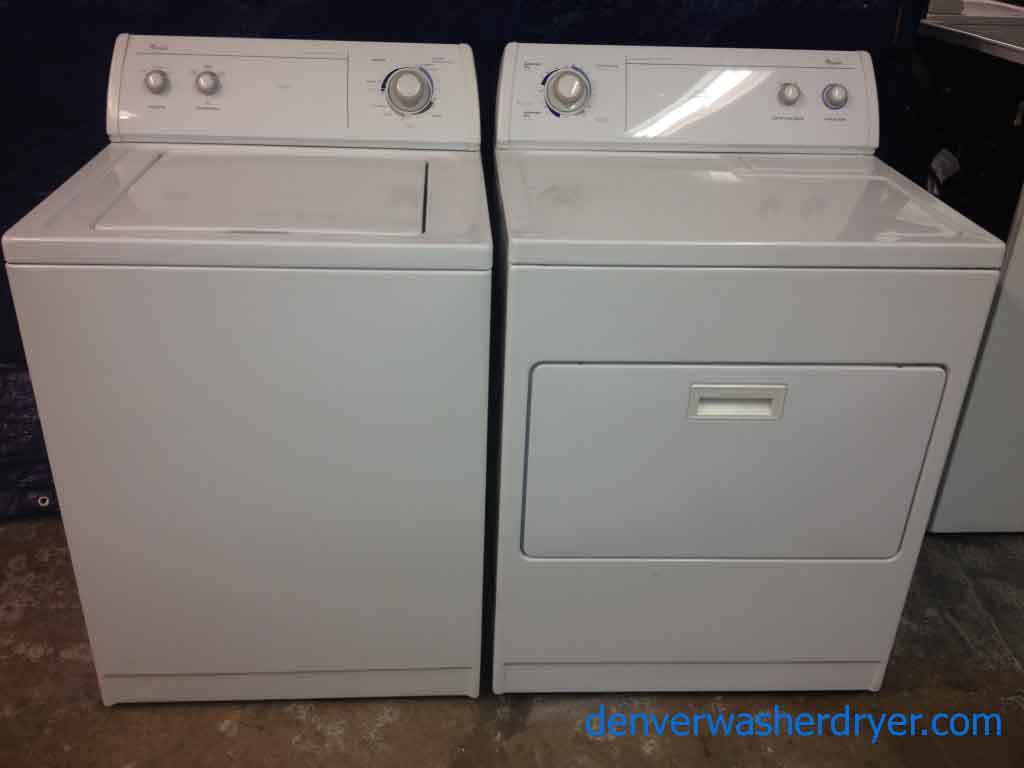 Whirlpool Washer/Dryer, Commercial Quality, Heavy Duty, Super Capacity