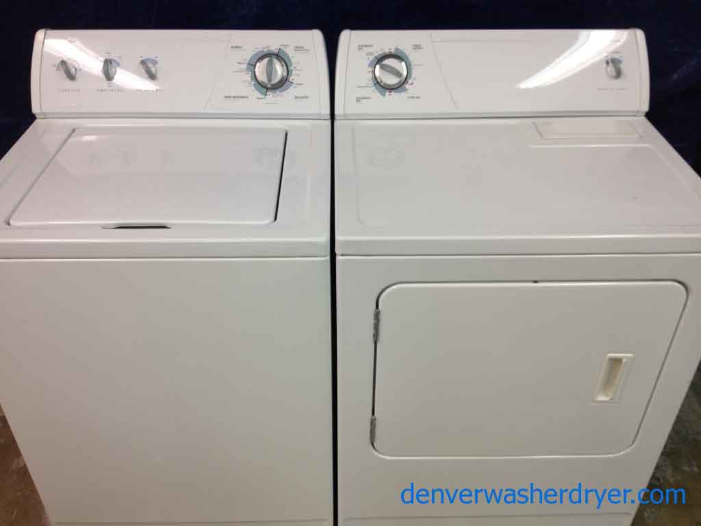 Whirlpool Washer/Dryer, Recent Models, Ultimate Care II