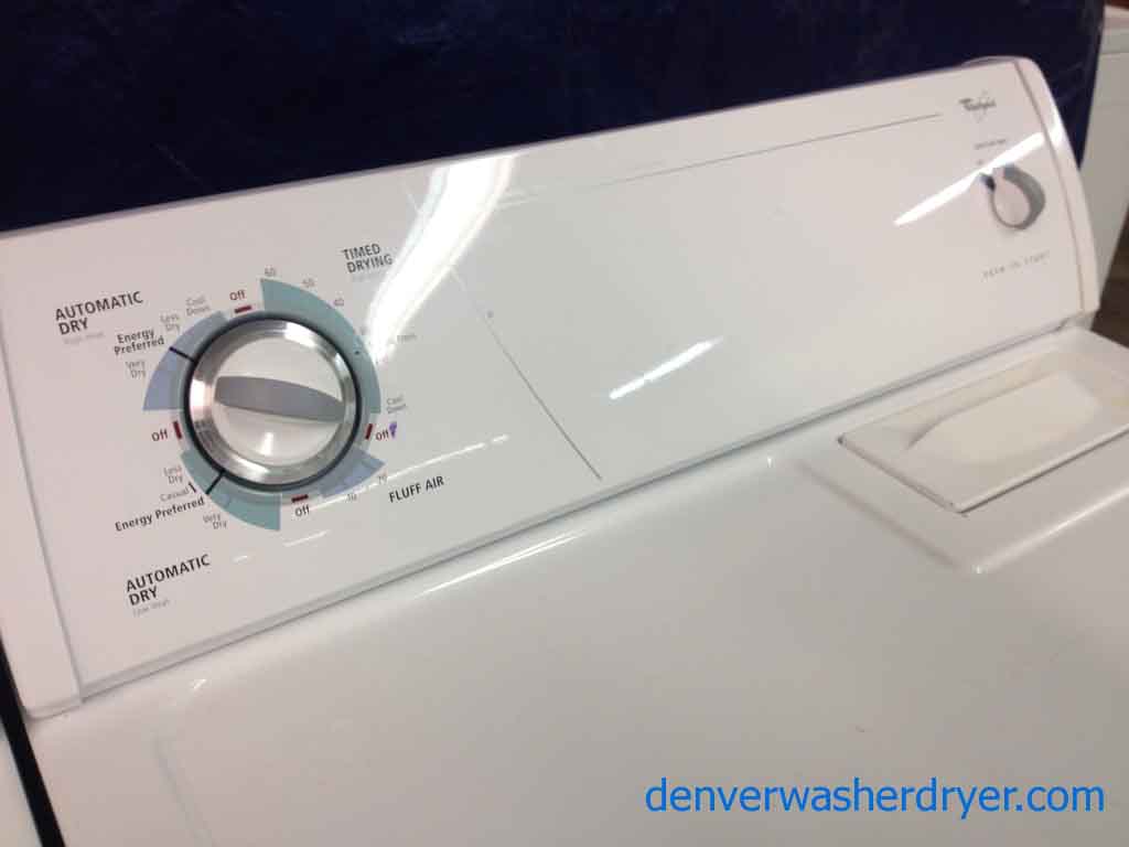 Whirlpool Washer/Dryer, Recent Models, Ultimate Care II
