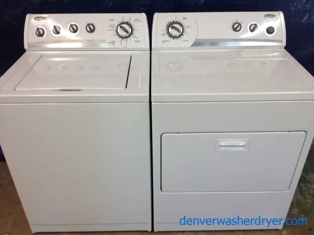 Fantastic Whirlpool Washer/Dryer, newer models