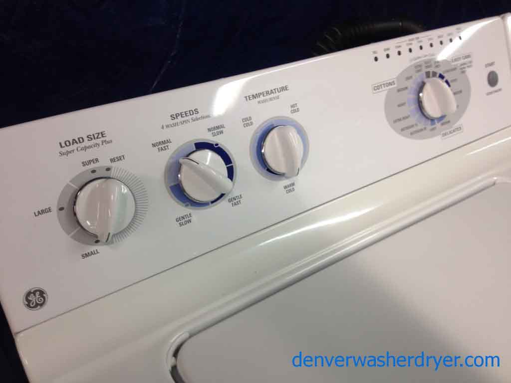 Ge Washer/Dryer, solid matching set