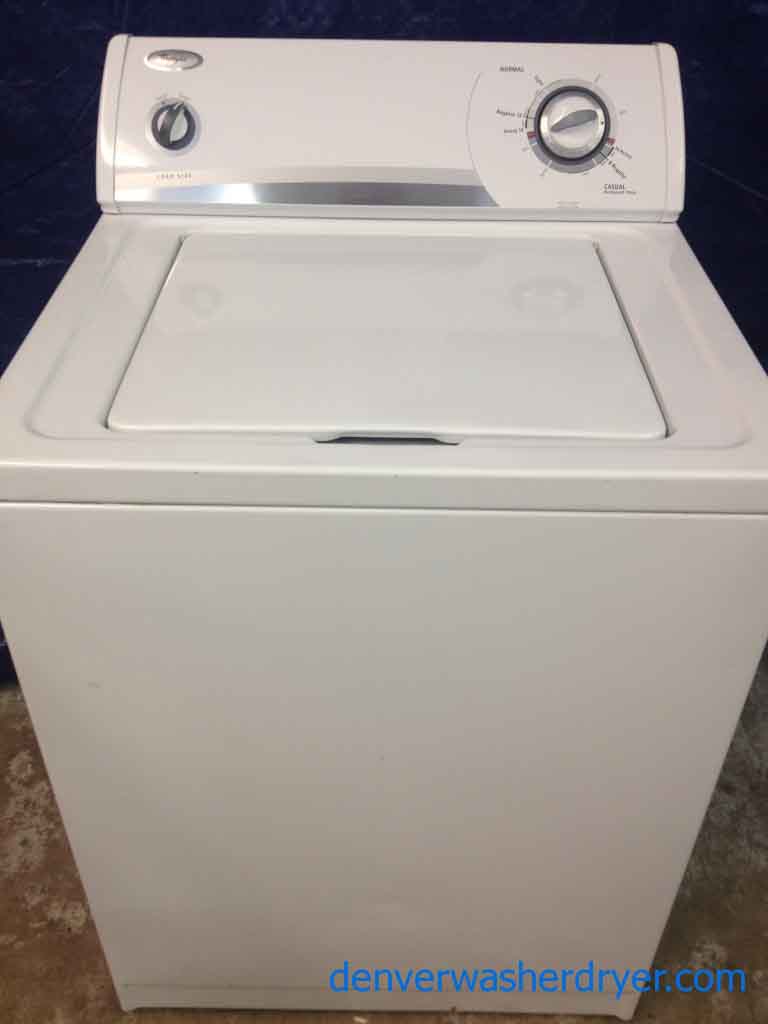 Whirlpool Super Capacity Washer, recent model