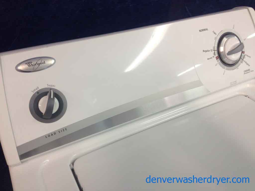 Whirlpool Super Capacity Washer, recent model