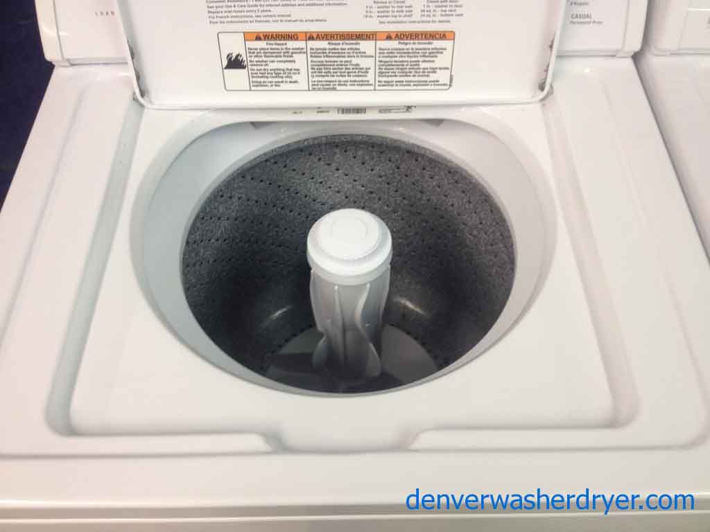 Whirlpool Washer/Dryer, nice matching extra large capacity