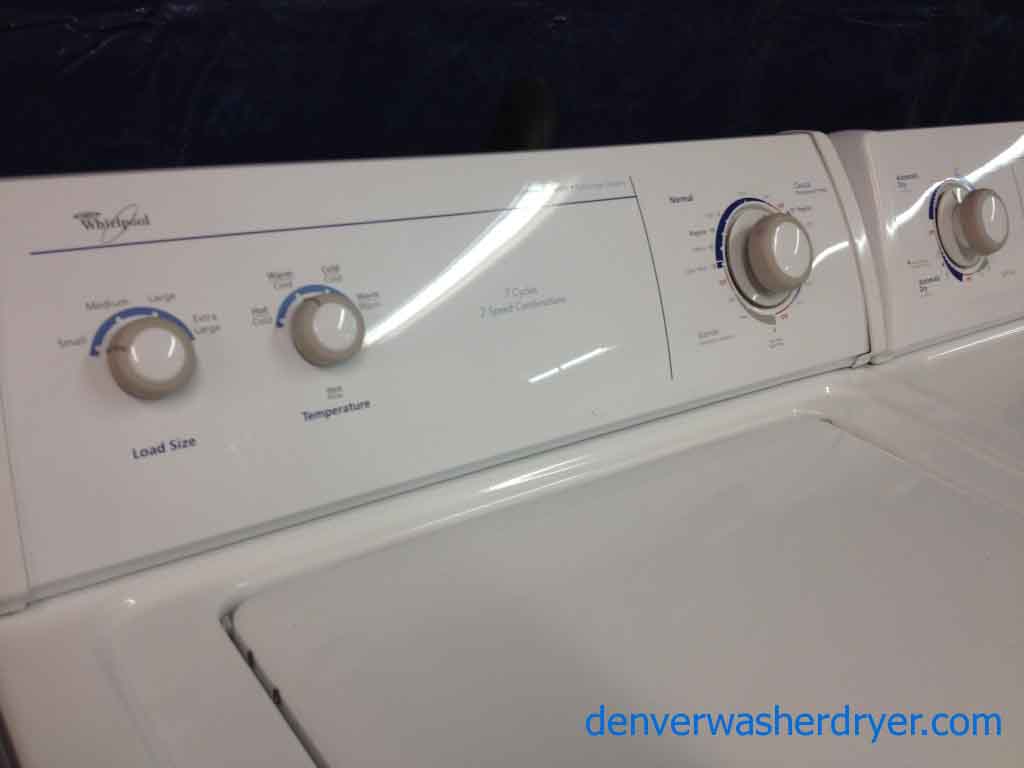 Whirlpool Washer/Dryer, commercial quality, extra large capacity