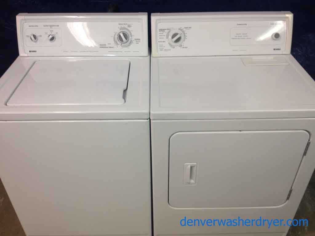 Kenmore Washer/Dryer Set, Super Capacity