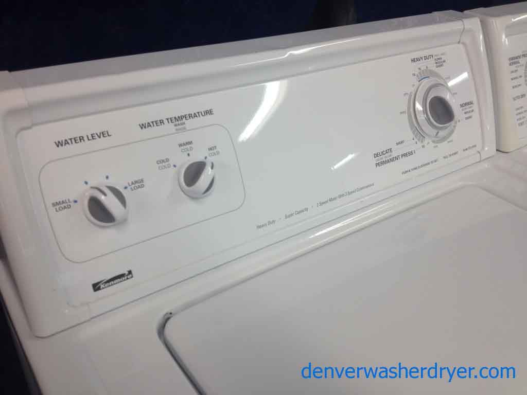 Kenmore Washer/Dryer Set, Super Capacity