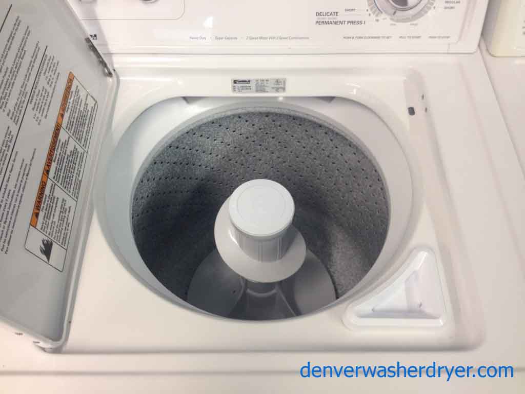 Kenmore Washer/Dryer Set, Super Capacity