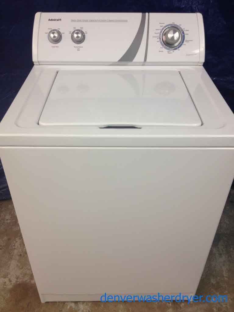 Admiral Washer, super capacity, nice!