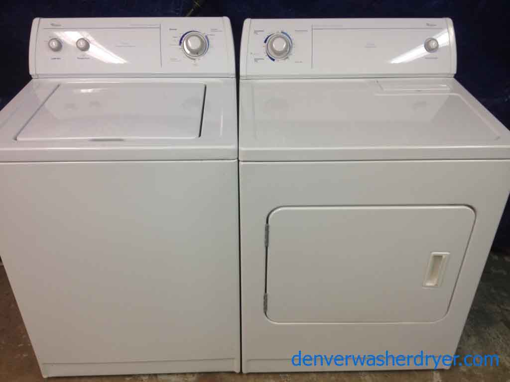 Whirlpool Washer/Dryer, extra large capacity, commercial quality