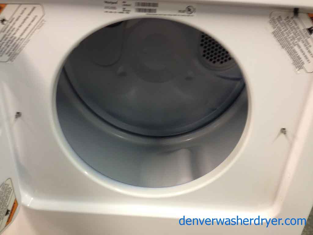 Whirlpool Washer/Dryer, extra large capacity, commercial quality