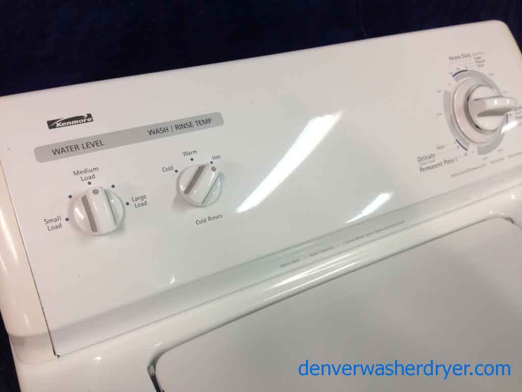 Kenmore Washing Machine, simple and reliable