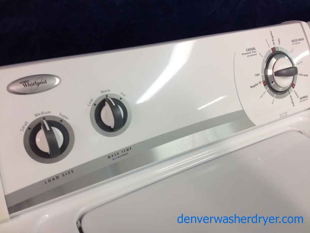 Whirlpool Washer/Dryer, Super Capacity, nice recent models!
