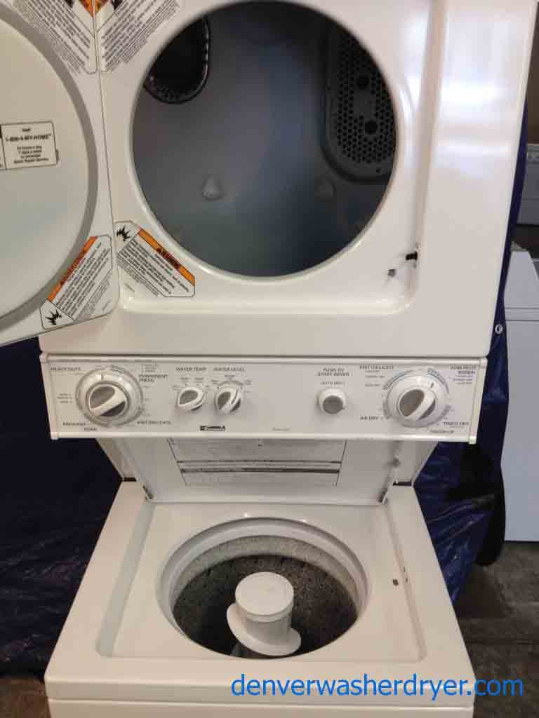 Large Images for Kenmore 24 inch Stack Washer/Dryer, Excellent