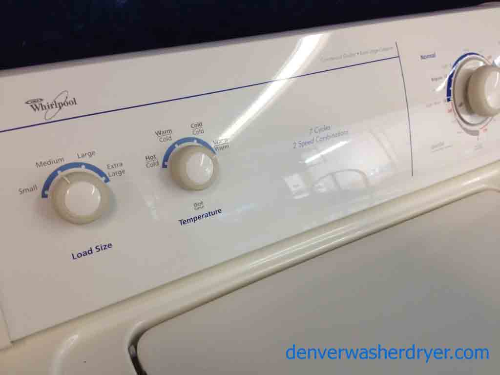 Whirlpool Commercial Quality Washer/Dryer