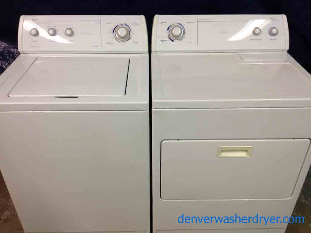 Whirlpool Ultimate Care II Washer/Dryer, Super capacity Plus