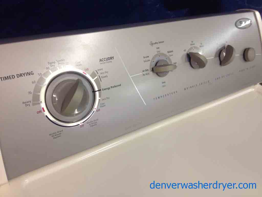 Whirlpool Gold Washer/**Gas Dryer**, Ultimate Care II