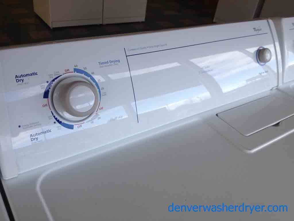Whirlpool Super Capacity Washer/Dryer