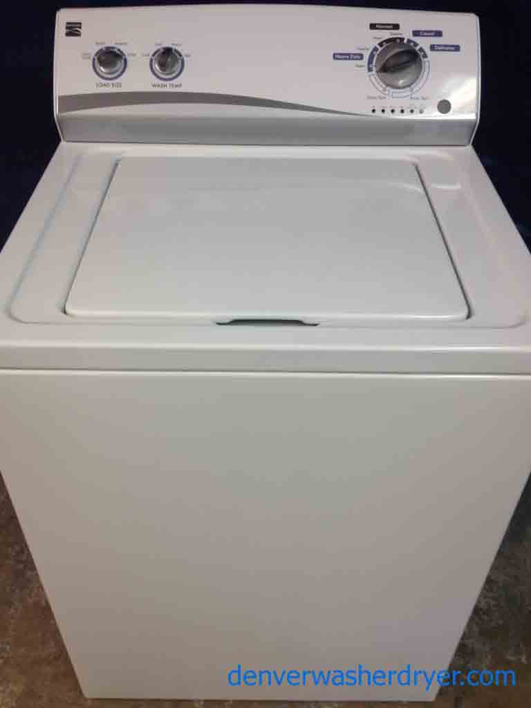 Kenmore Washer, newer model