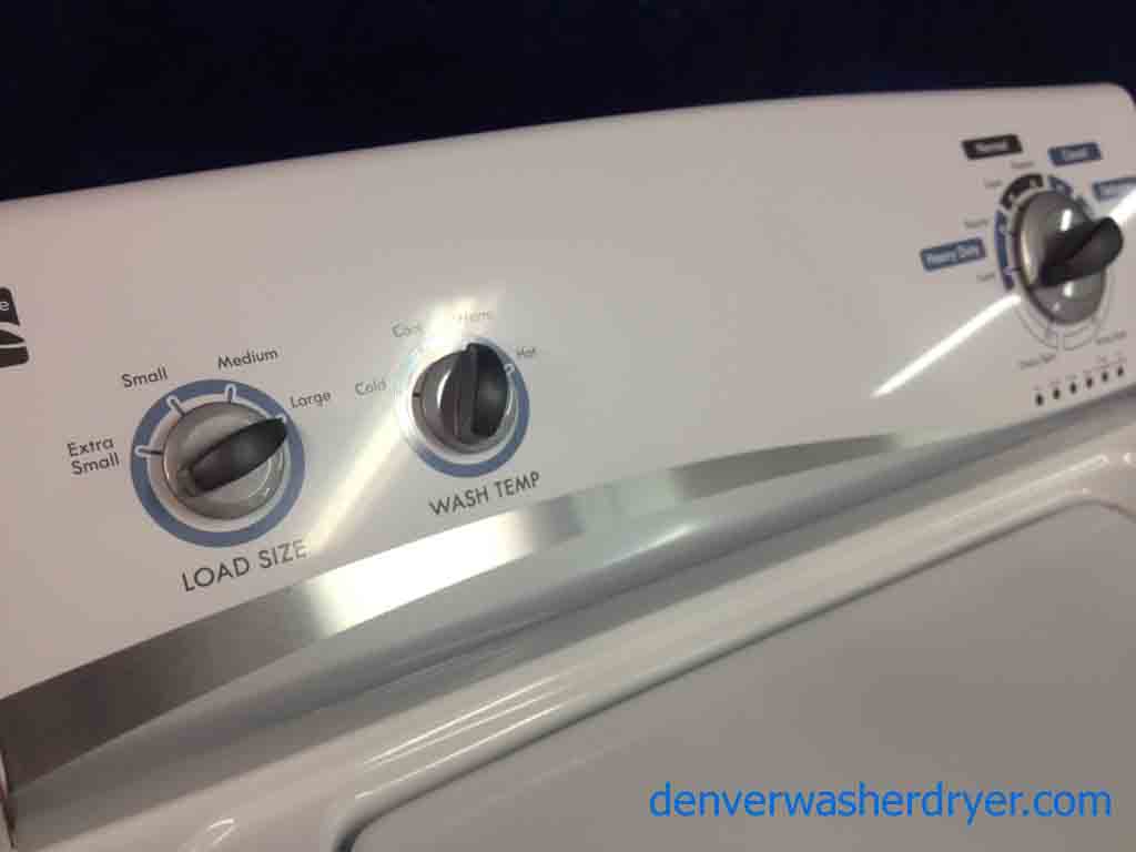 Kenmore Washer, newer model