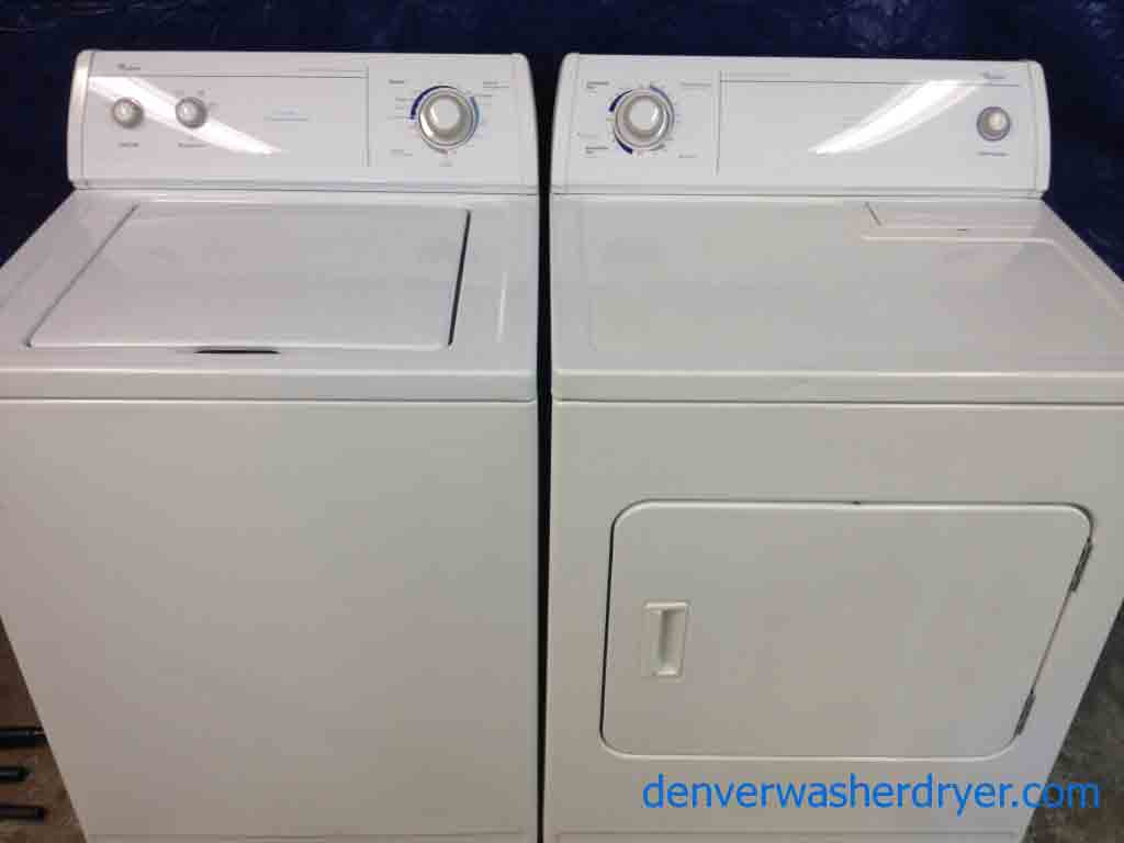 Whirlpool Washer/Dryer, Extra Large Capacity