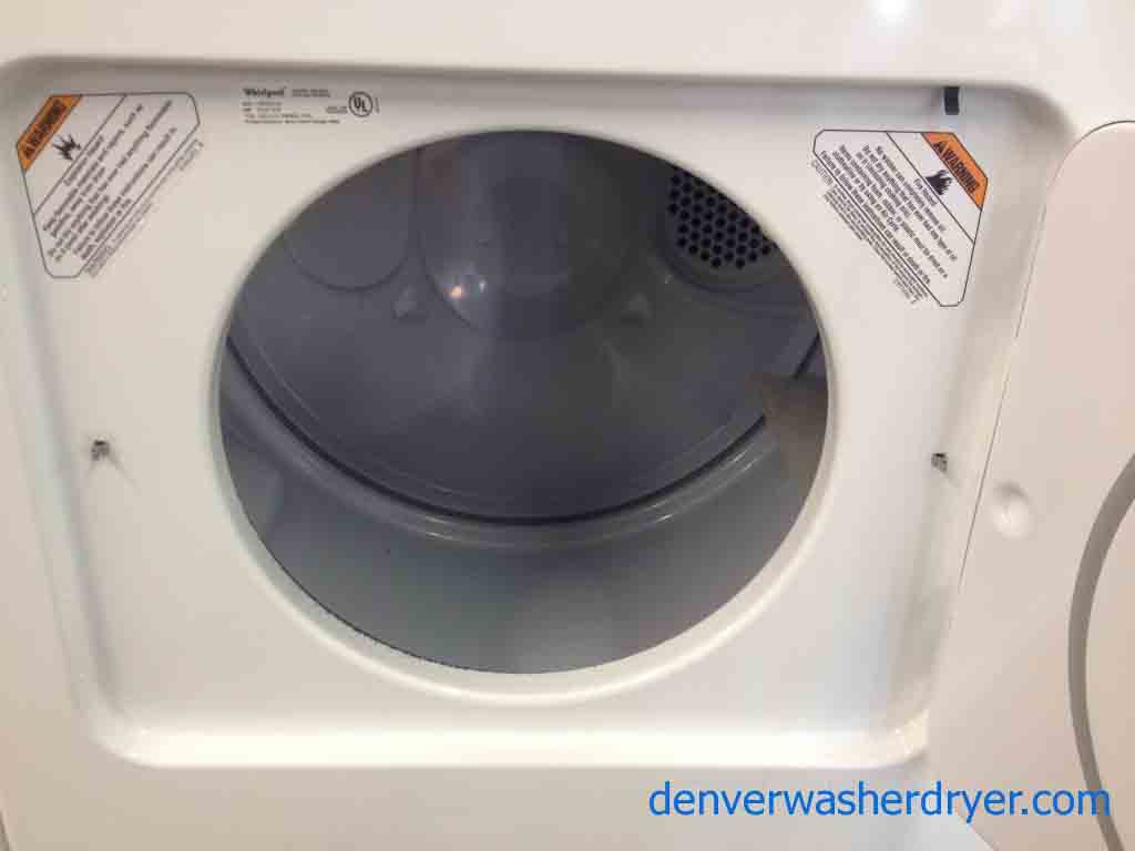 Whirlpool Washer/Dryer, Extra Large Capacity