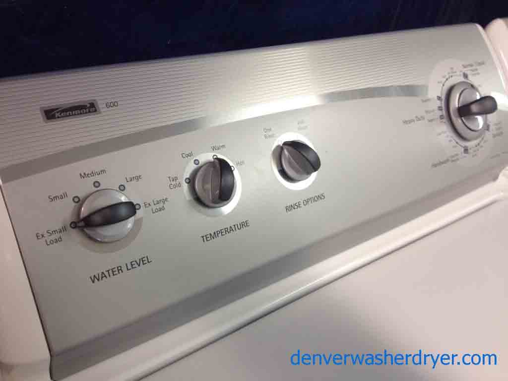 Awesome Kenmore 600 Series Washer/Dryer Set
