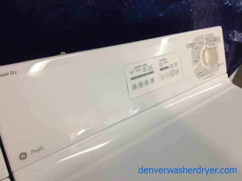 GE Profile Washer/Dryer Set, nice!