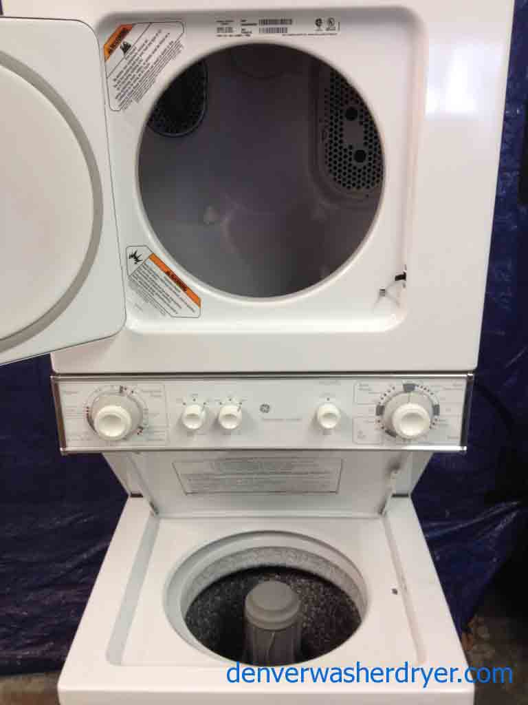 Large Images for GE Spacemaker Stack Washer/Dryer, 24 inch compact unit! 1301