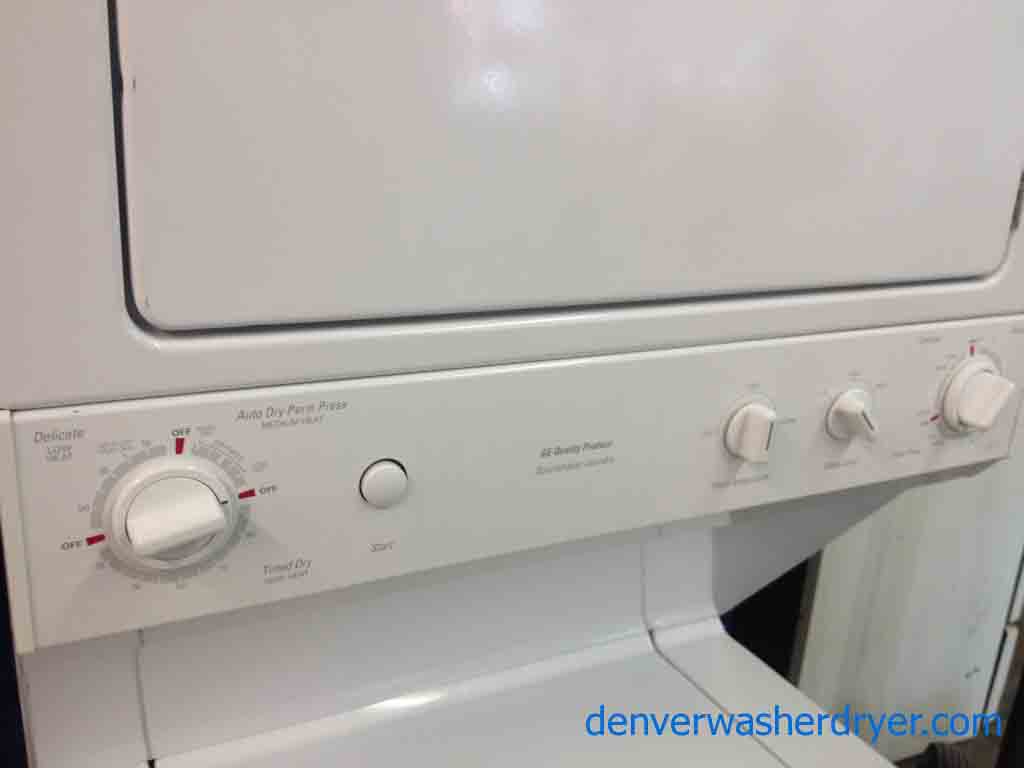 Large Images for GE Spacemaker, Stack Washer/Dryer, 27″ Full Size 1303