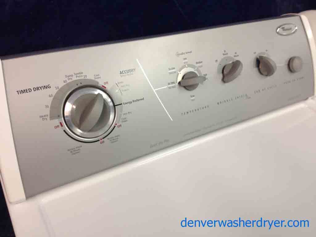 Whirlpool Gold Washer/Dryer, Ultimate Care II, So Nice!