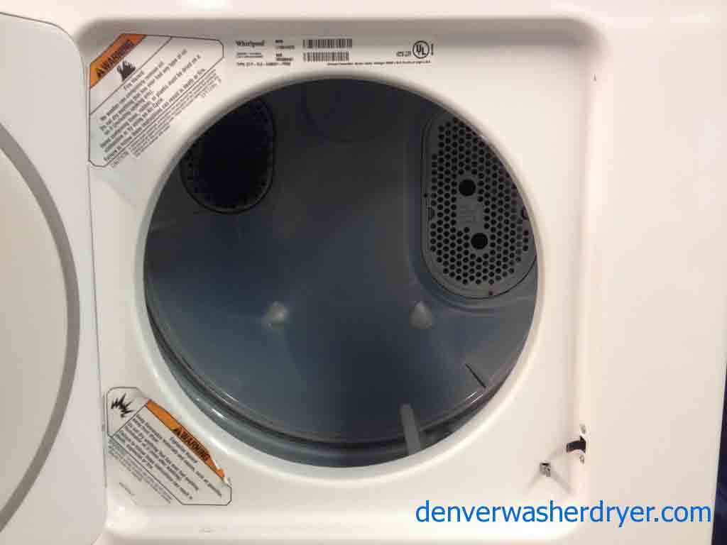 Whirlpool Thin Twin Stack Washer/Dryer, 24 inch