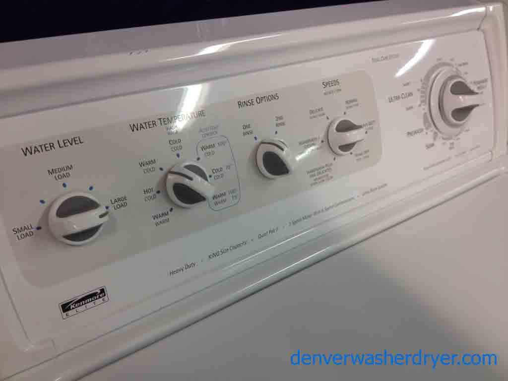 Large Images for Kenmore Elite Washer/Dryer Set 1326
