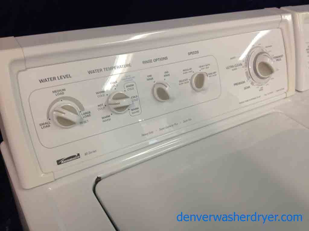 Kenmore 80 Series Washer/90 Series Dryer