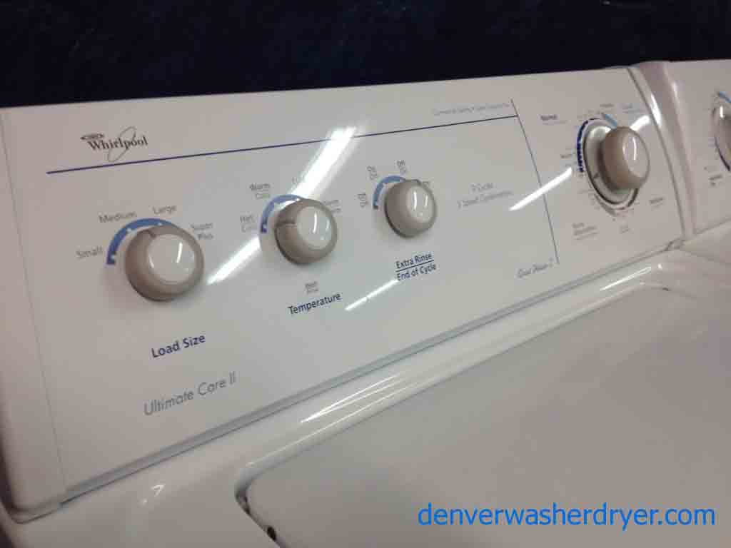 Whirlpool Ultimate Care II Washer/Dryer